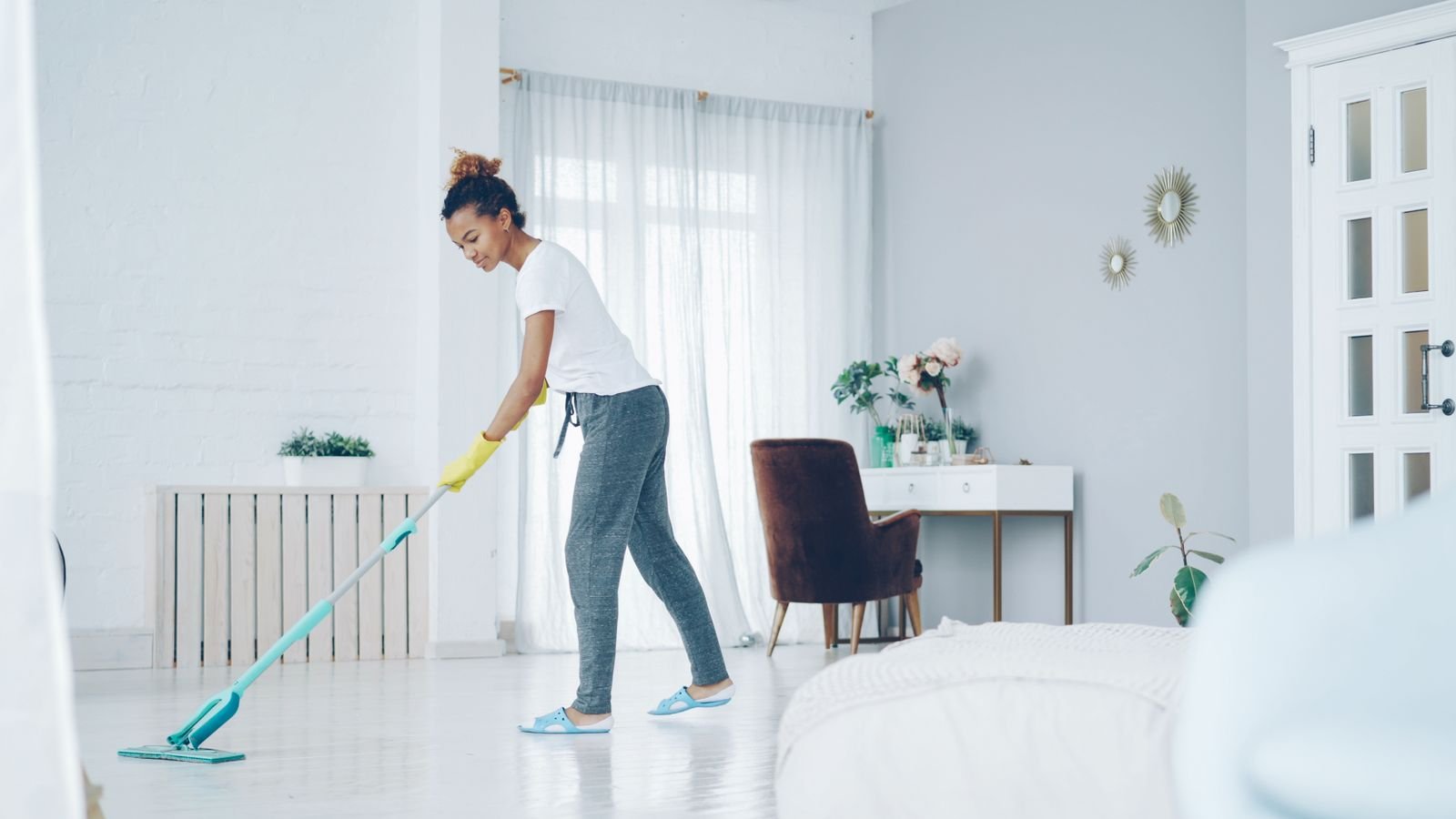 Spring cleaning a bright Manchester home