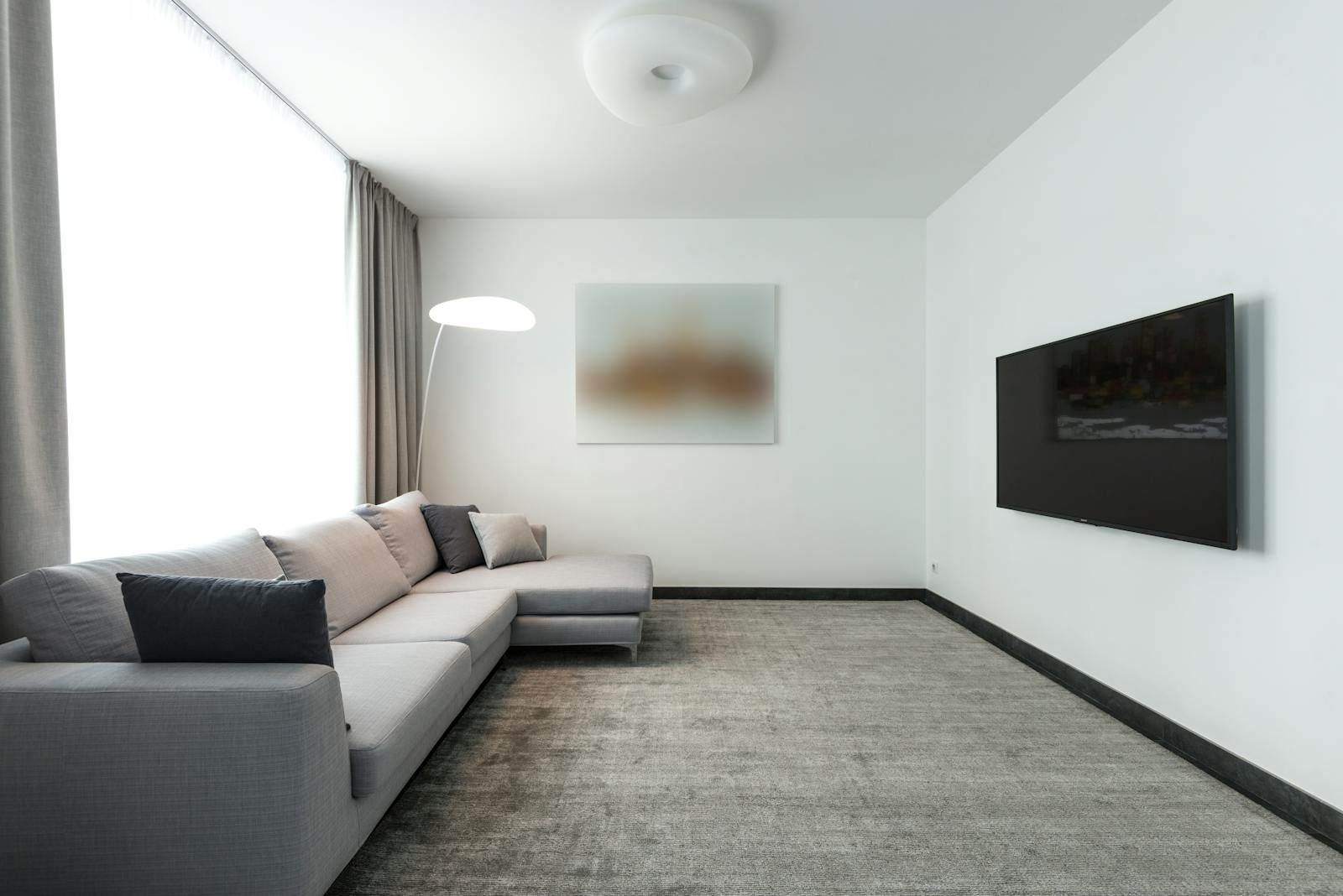Domestic carpet cleaning in a Manchester home
