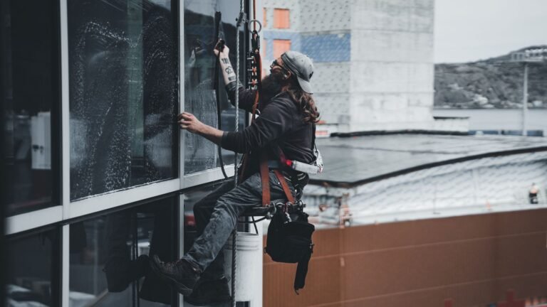 Professional window and glass cleaning