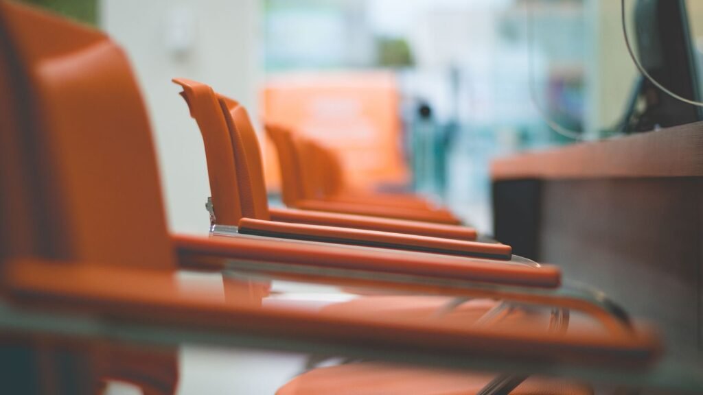 Office chairs kept clean and well maintained